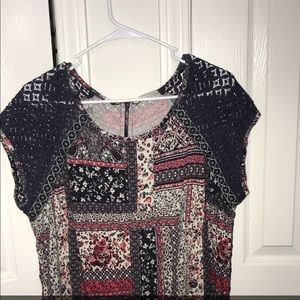 Floral And Lace Shirt